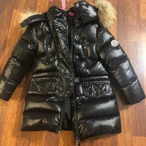 Kids Moncler puffer jacket. Size 4